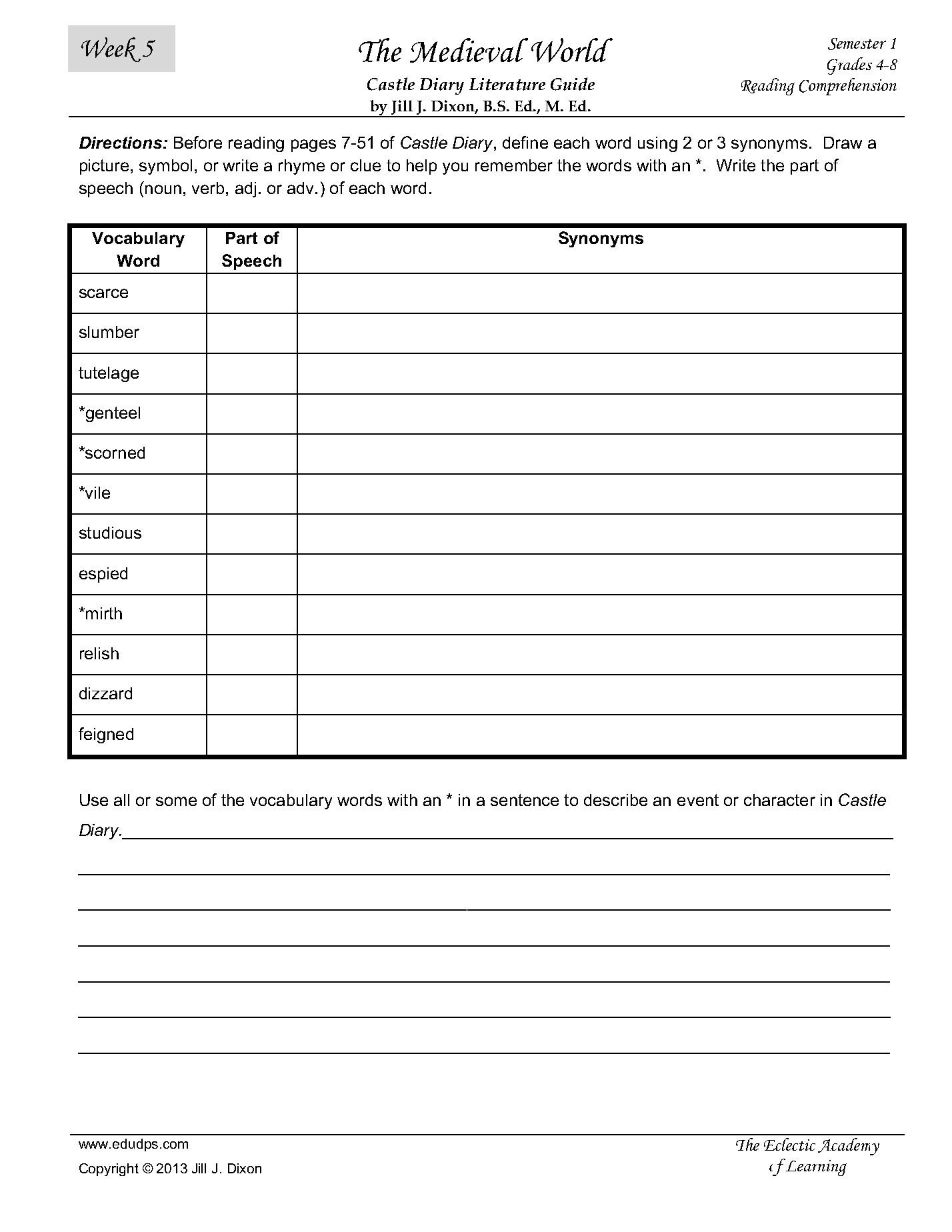 4 Week 5 Medieval Middle Grades Language Arts Semester 1_Page5