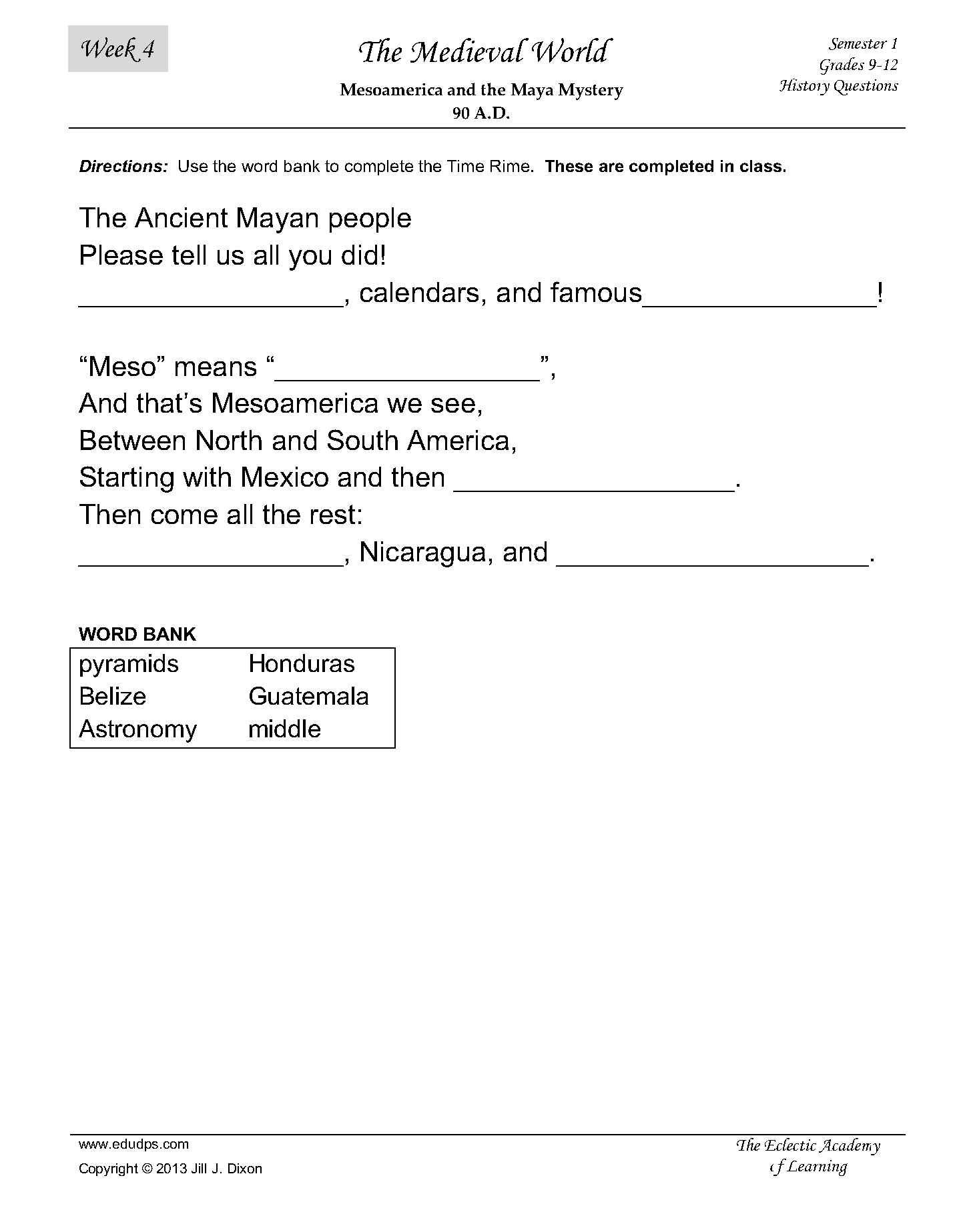 5 Week 4 Medieval High School History Semester 1_Page2