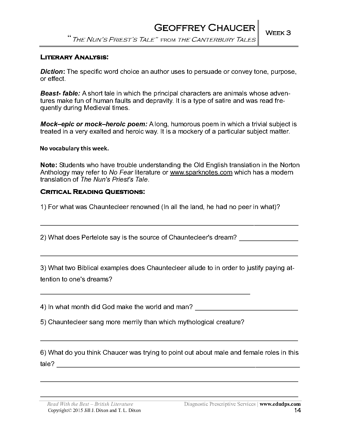 6 Week 3 Medieval High School Language Arts Semester 1_Page4