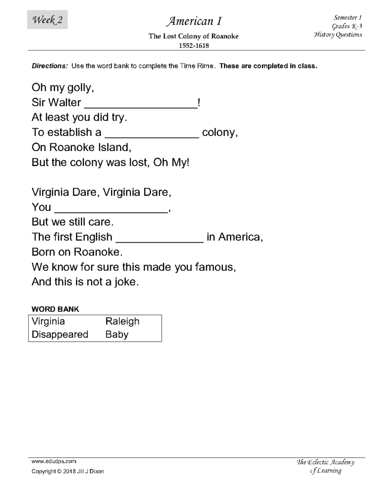 Job #1 American 1 Explorers History Week 2 Semester 1_Page2