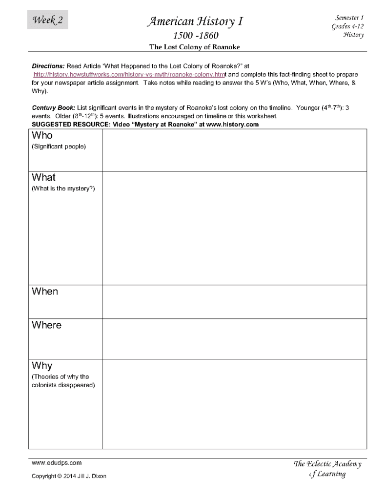 Job #3 American 1 Middle Grades History Week 2 plus bio terms Semester 1_Page10