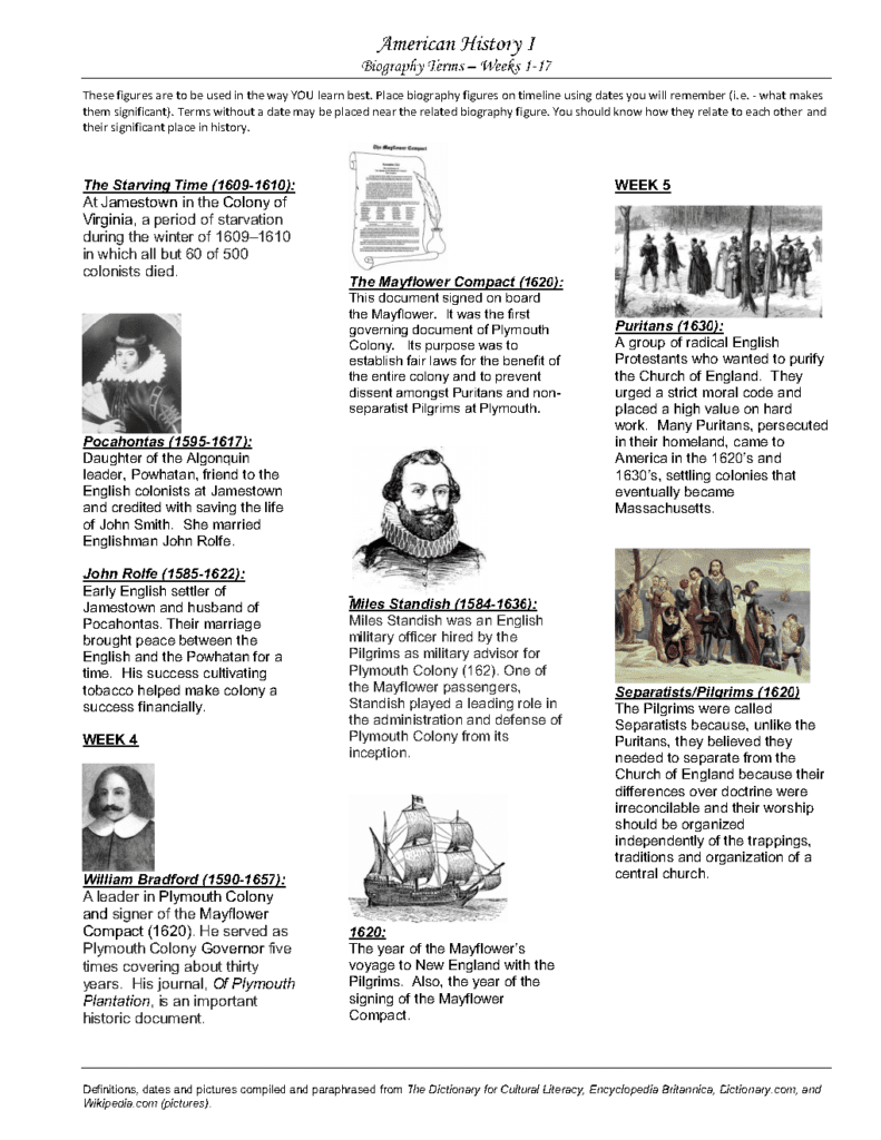 Job #3 American 1 Middle Grades History Week 2 plus bio terms Semester 1_Page2