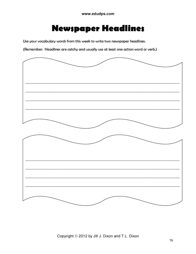 Job #4 American 1 Middle Grades Language Arts Week 2 Semester 1_Page6